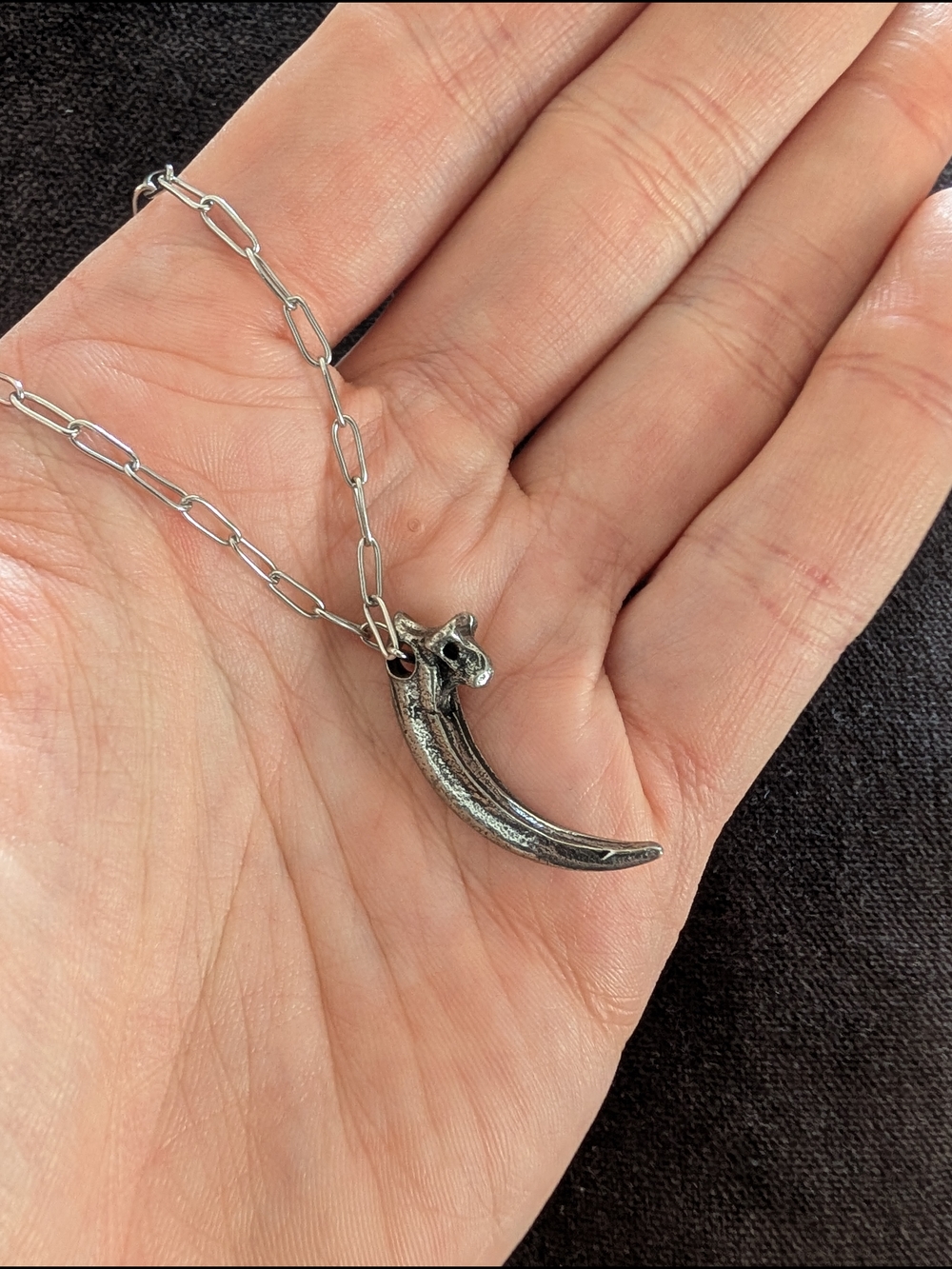 Martha Rotten Raven Claw Necklace - Picture 2 of 4